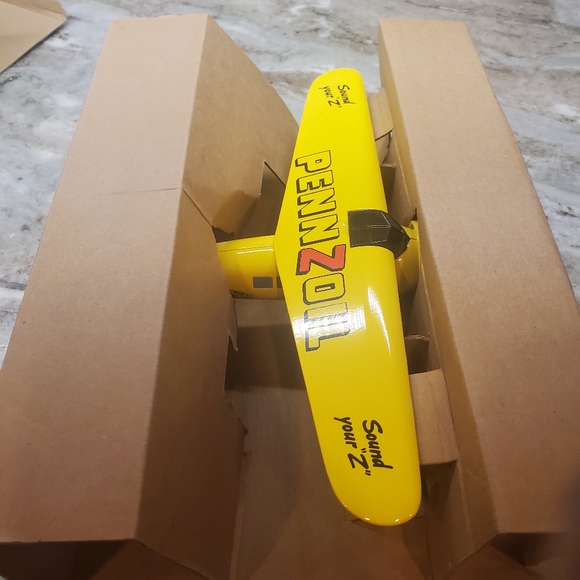 Pennzoil Vintage Airplane bank die cast NIB second in series @81 - Picture 5 of 12